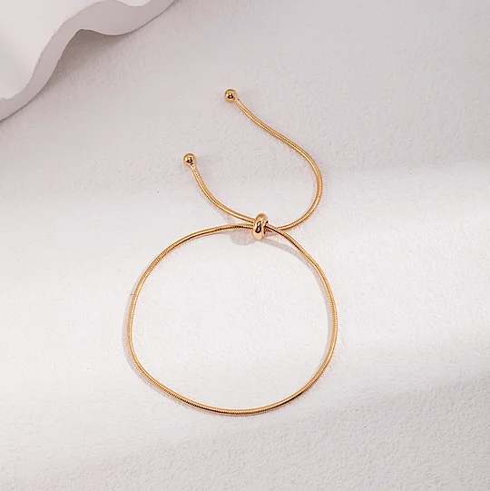 Luvbo Vintage Knot Gold Plated Adjustable Bracelet