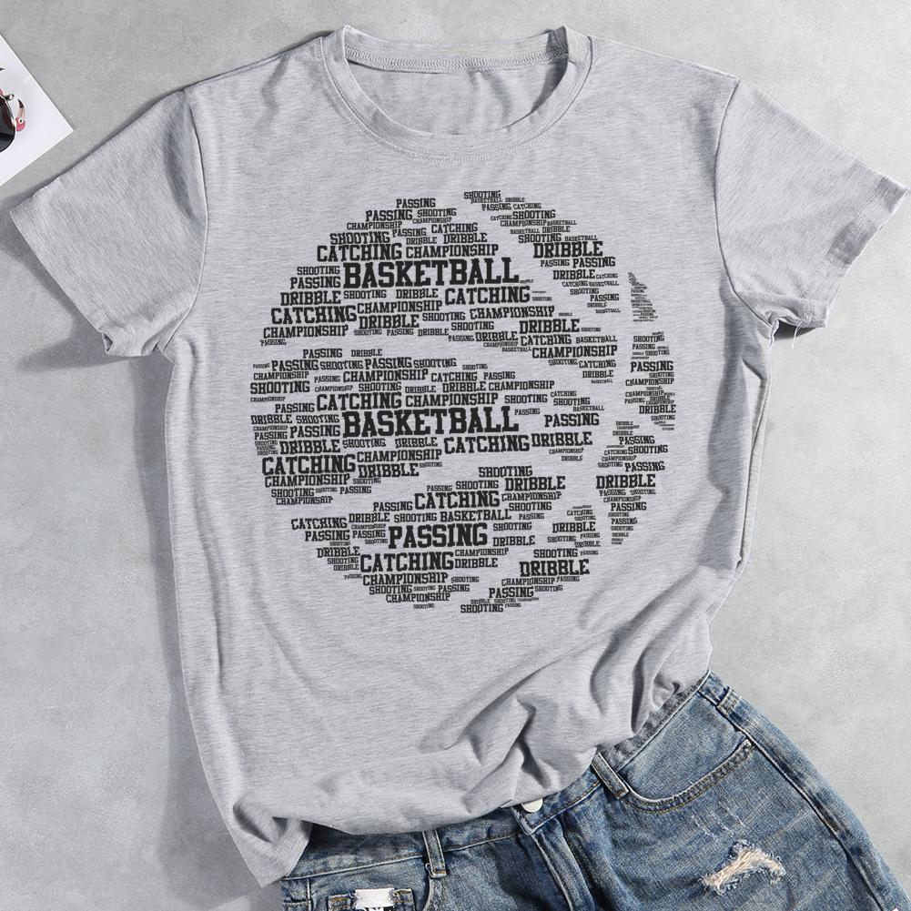 T-shirt Love Basketball - TenStickers