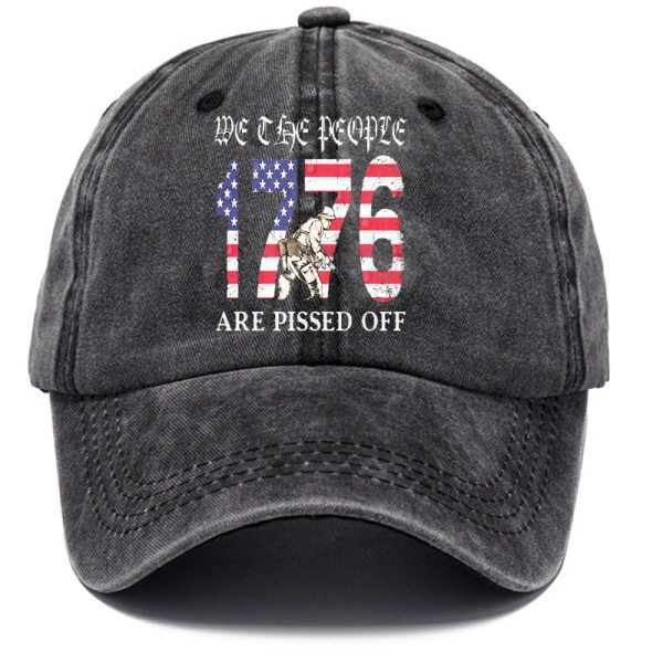 We The People Are Pissed Off 1776 Baseball Hat