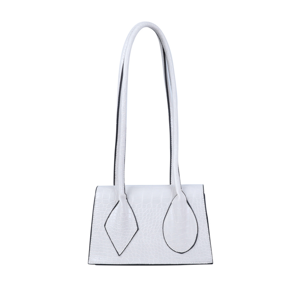 

Solid Color Handbag PU Leather Female Tote Flap Shoulder Bag, Style 1, 501 Original
