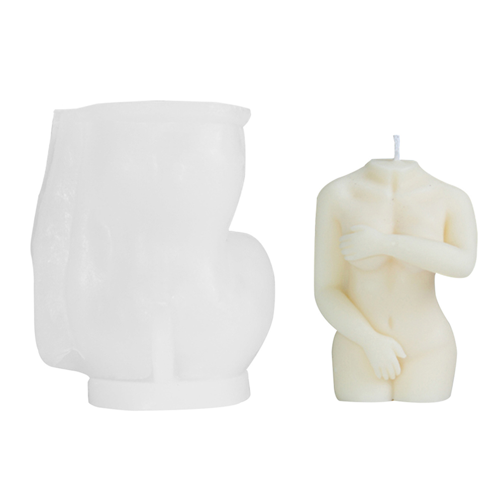 

Silicone Female Figure Candle Molds 3D Plaster Resin Handcraft DIY Mould, 501 Original