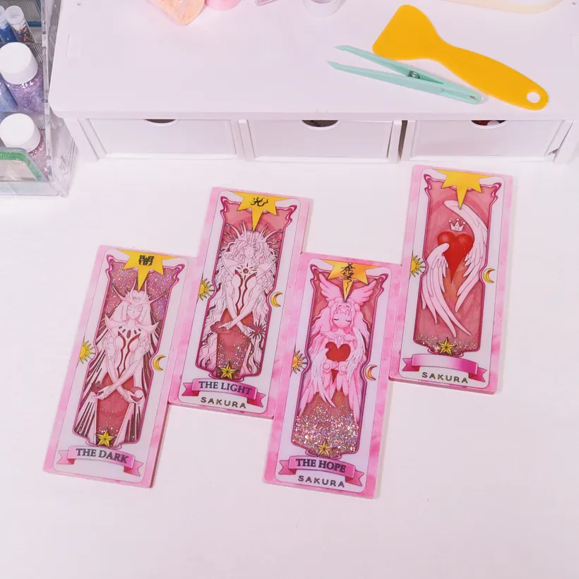 Sakura Handmade Quick-Sand 1:1 Sakura Card