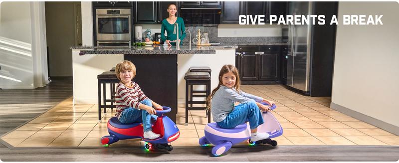 Product Introduction of FanttikRide N7 Electric Wiggle Car with Pedal, Ride on Toy 2