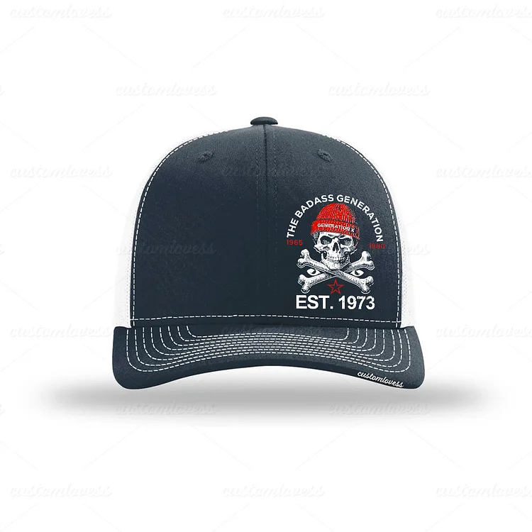 Custom The Badass Generation X Trucker Hat