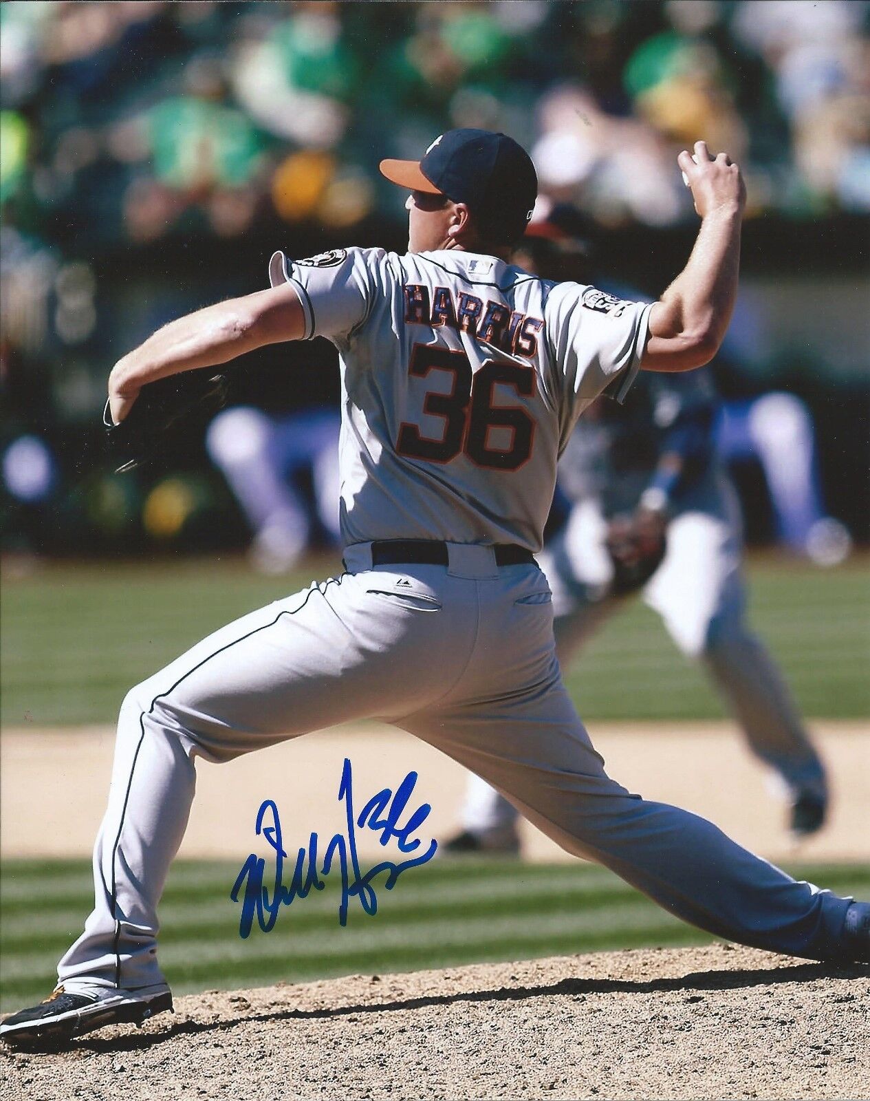 WILL HARRIS signed autographed HOUSTON ASTROS 8x10 Photo Poster painting w/COA