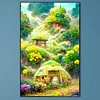 Diamond Painting-DIY Full Round Drill Forest(80*50 cm)