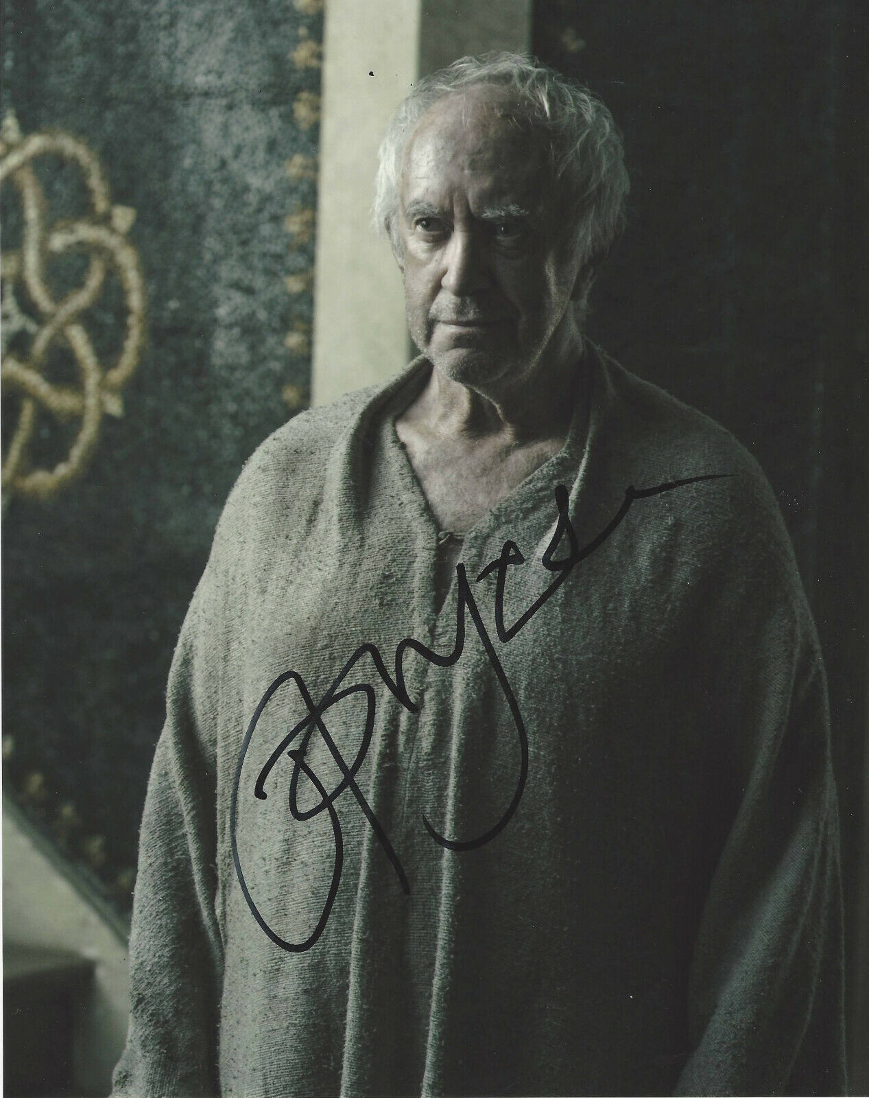 JONATHAN PRYCE SIGNED AUTHENTIC 'GAME OF THRONES' HIGH SPARROW 8x10 Photo Poster painting COA