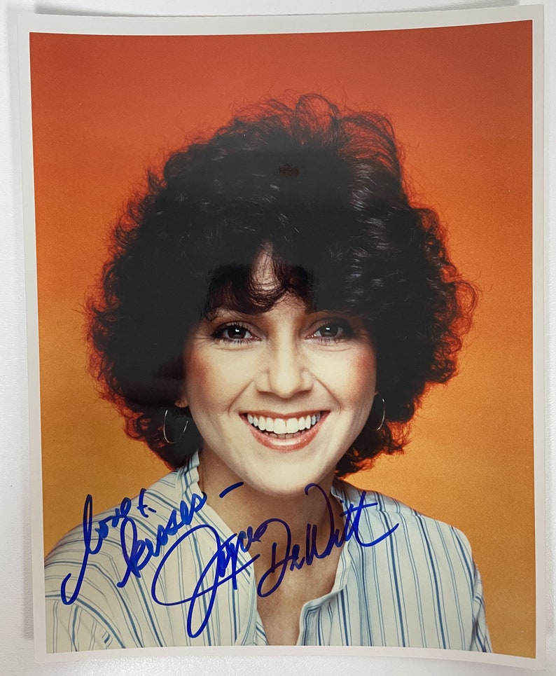 Joyce DeWitt Signed Autographed Three's Company