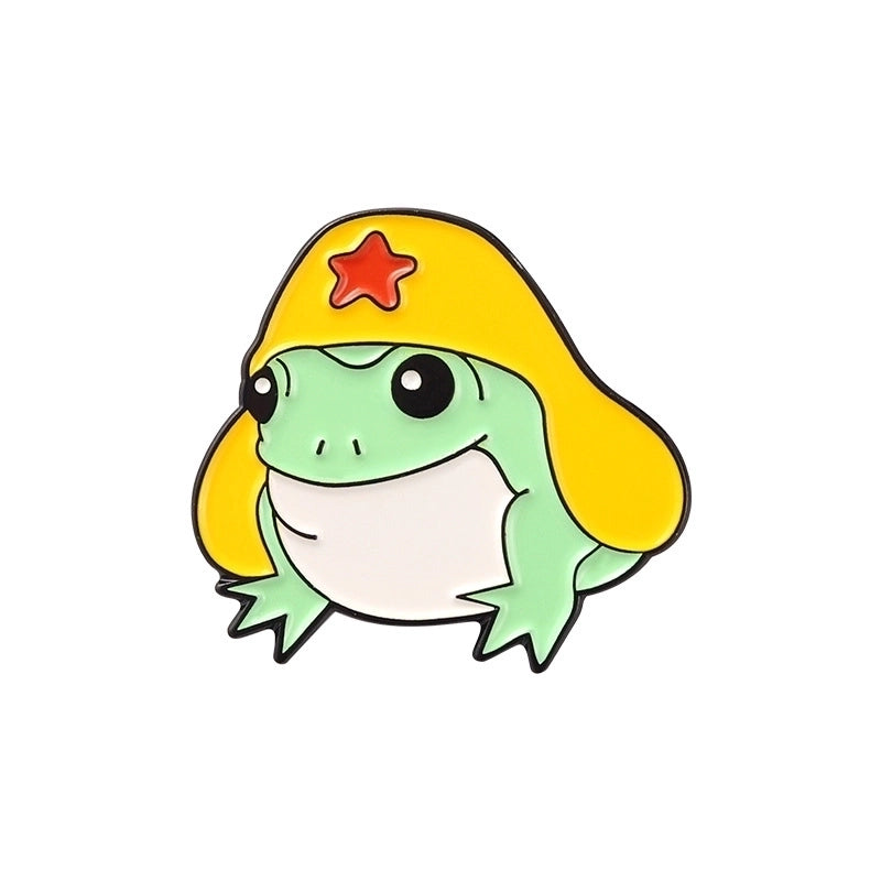 Fashion Pin Frog Alloy Plating Unisex Brooches