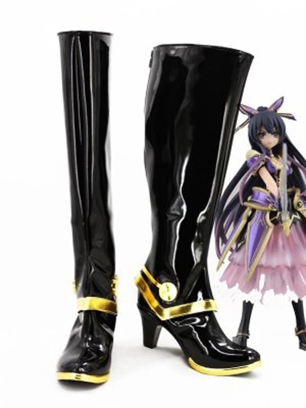Date A Live Tohka Yatogami Cosplay Boots Shoes