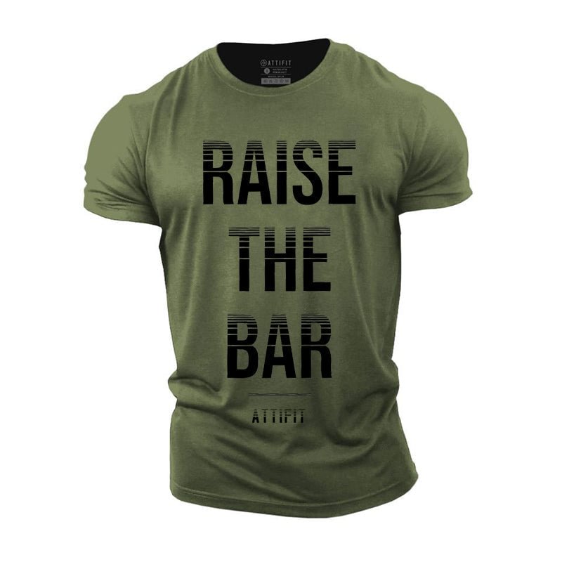 Cotton Raise The Bar Short Sleeve T- shirt tacday