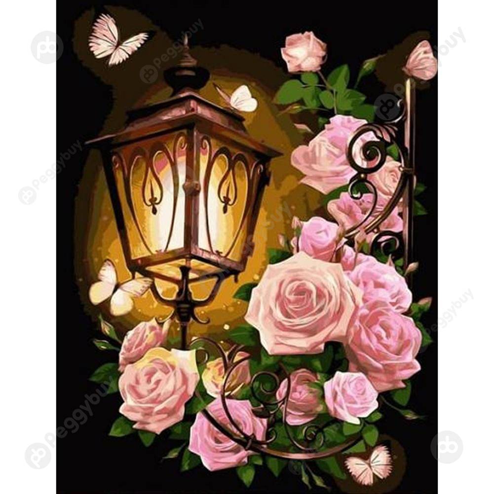 

Lantern - Round Drill Diamond Painting - 40*50CM, 501 Original
