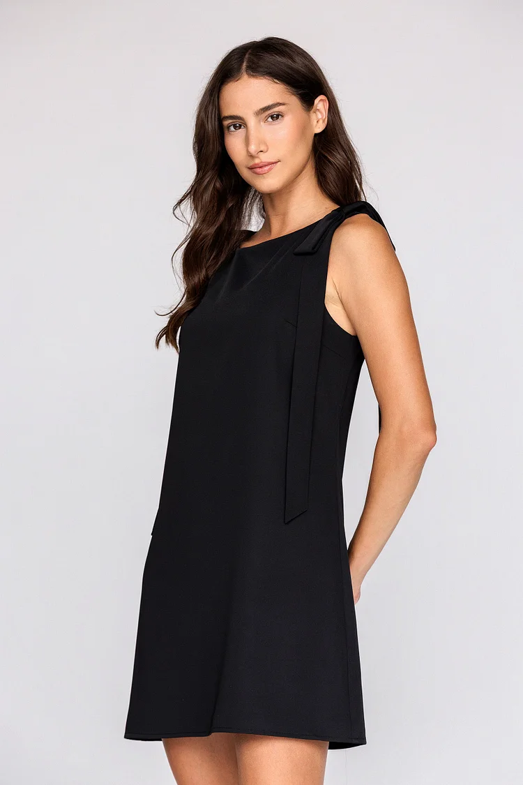Esmeralda Bow Shoulder Dress