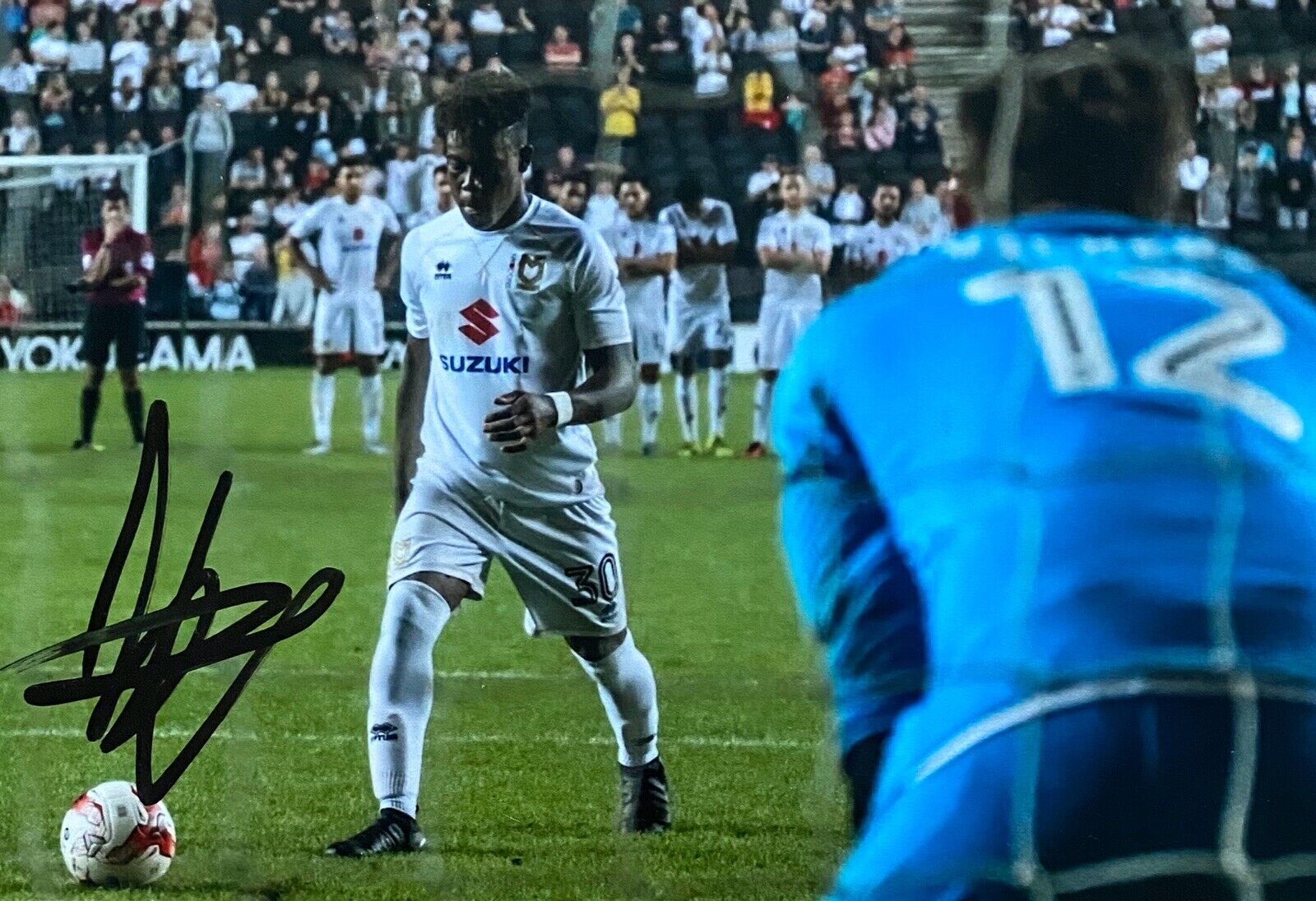 Brandon Thomas-Asante Genuine Hand Signed 6X4 Photo Poster painting - MK / Milton Keynes Dons