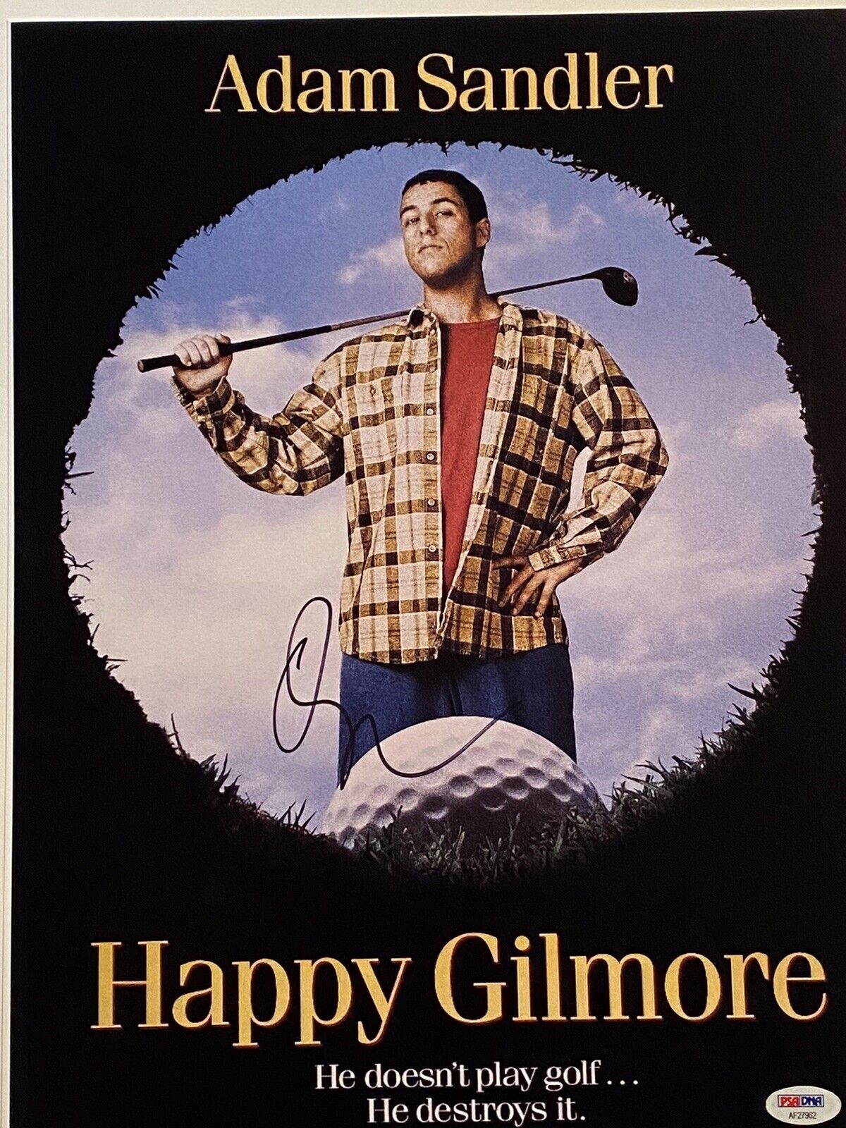 ACTOR ADAM SANDLER SIGNED 11x14 MOVIE POSTER Photo Poster painting w/COA