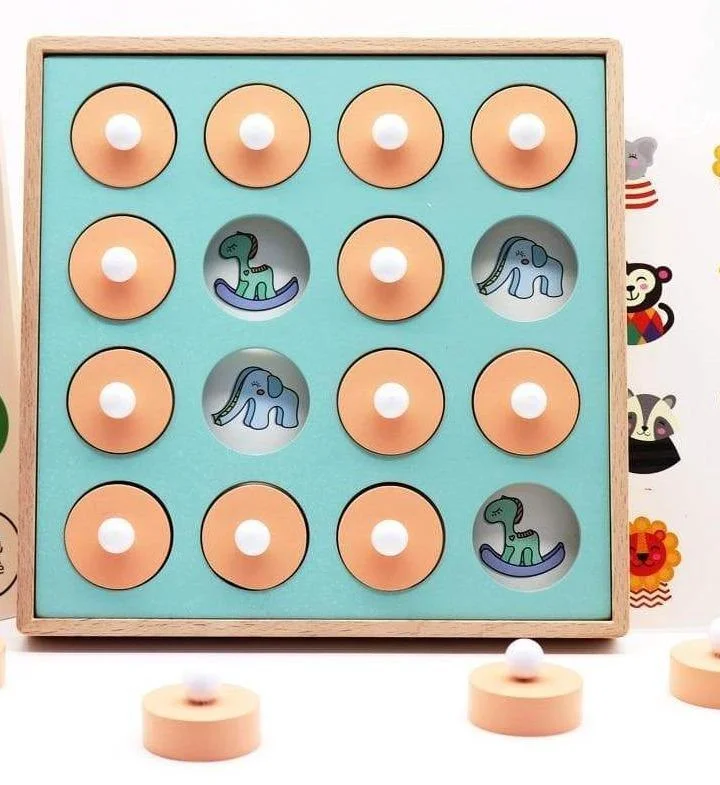 Wooden Memory Match Toy-Mayoulove