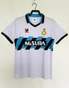 1990-1991 Retro Inter Milan Away Football Jersey 1:1 Thai Quality