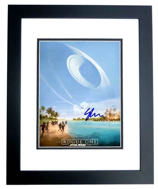 Gareth Edwards Signed Rogue One: A Star Wars Story Director 8x10 Photo Poster painting - FRAMED