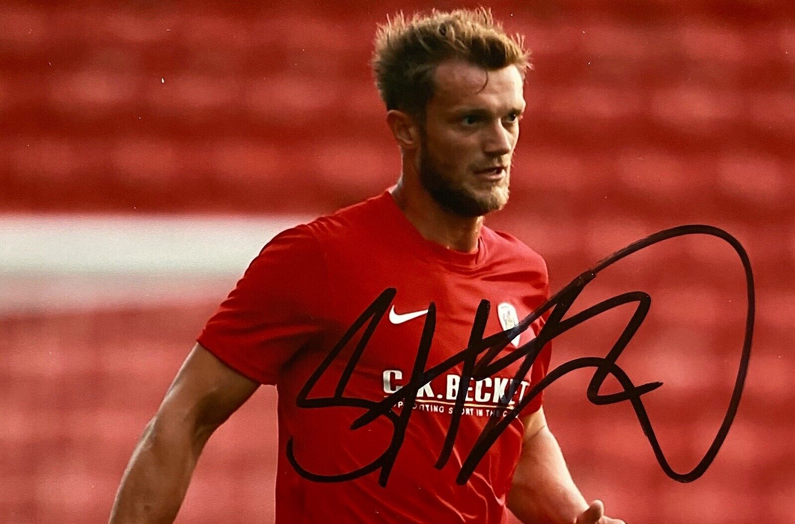 Scott Wiseman Genuine Hand Signed 6X4 Photo Poster painting - Barnsley 2