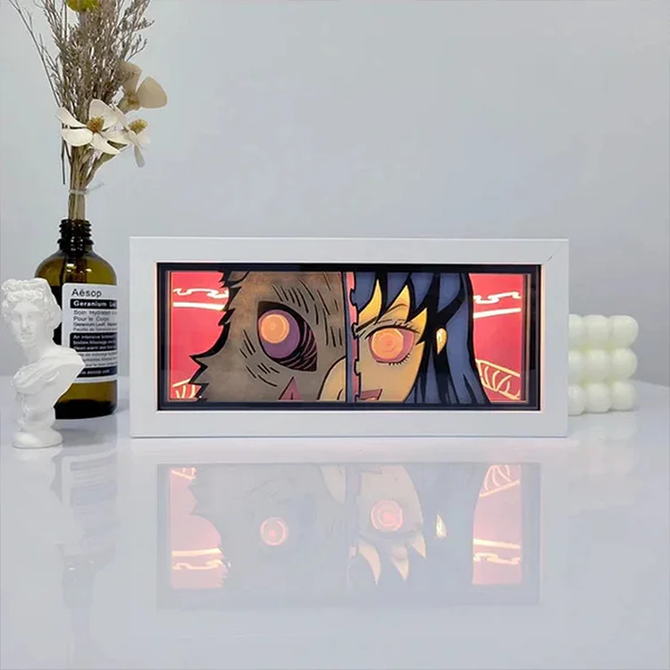 3D LED Box Light - Demon Slayer-Inosuke