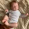 17" Soft Weighted Body Cute Lifelike Handmade Silicone Reborn Sleeping Baby Boy Doll Named Sean - RBBI-Myrebornbabydoll&reg; Myrebornbabydoll&reg;