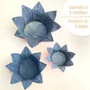 【Mother's Day】Sunflower Fabric Basket Sewing Template-With Instructions