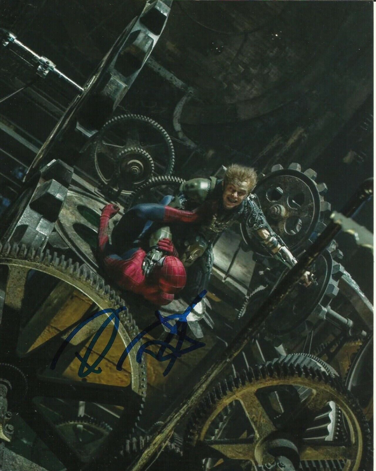 DANE DEHAAN SIGNED SPIDERMAN Photo Poster painting UACC REG 242 FILM AUTOGRAPHS (5)