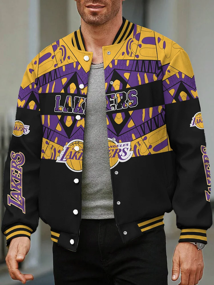 Los Angeles Lakers Limited Edition Full-Snap Casual Jacket