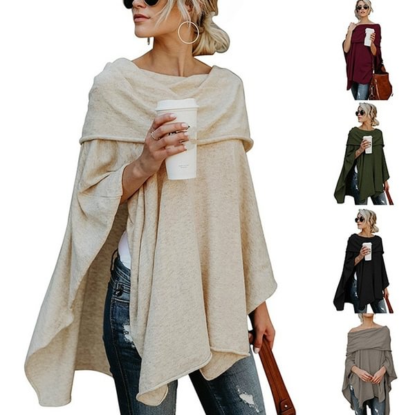 Women Fashion Spring Blouse Tops Long Sleeve Off Shoulder Pullover Casual Loose Shirt Sweater - Shop Trendy Women's Clothing | LoverChic