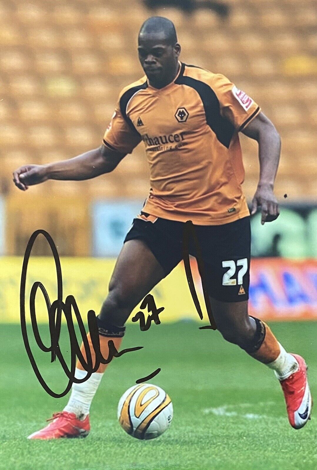 Marlon Harewood Genuine Hand Signed Wolverhampton Wanderers 6X4 Photo Poster painting