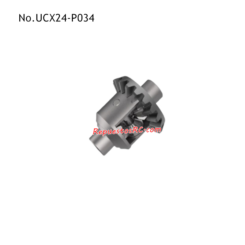UDIRC UCX2402 Piezas de Mejora para Coches RC Diferencial Met&aacute;lico UCX24-P034