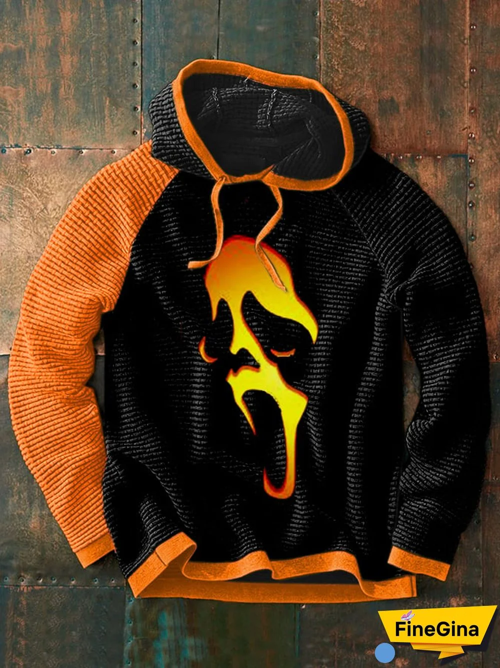 Men's Halloween Print Casual Sweatshirt