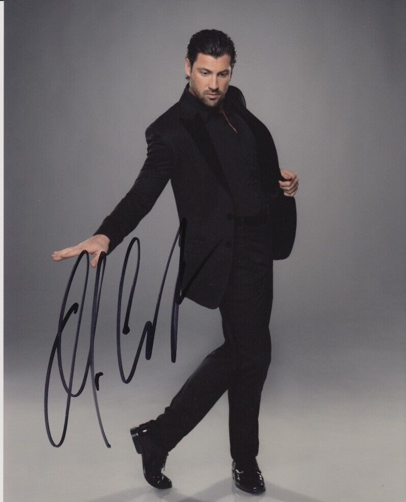 Maksim Chmerkovskiy (Dancing with the Stars) signed 8X10 Photo Poster painting