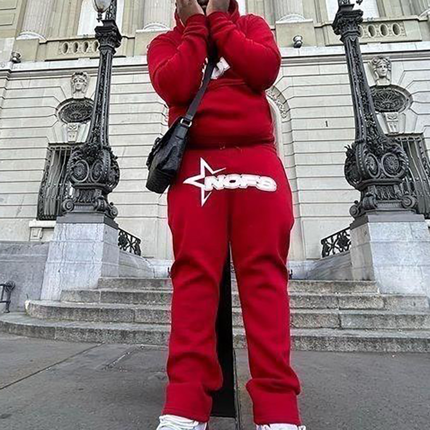 Retro Aesthetic Hipster Letter Print Loose Sweatshirt Y2K Hip Hop Streetwear