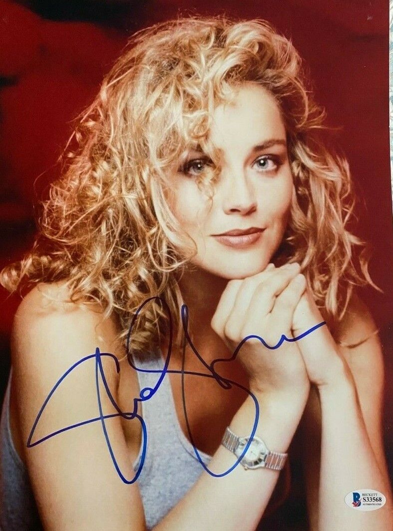 Sharon Stone signed autographed 11x14 Photo Poster painting Basic Instinct Total Recall COA