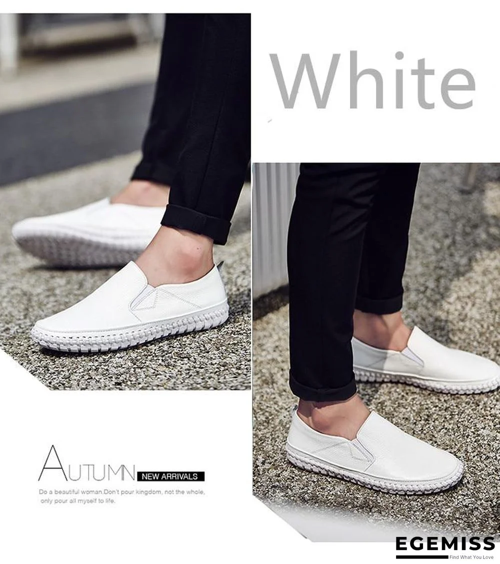 Leather Men Shoes Slip On Shoes Leather Loafers Mens Moccasins Shoes Italian Designer Shoes | EGEMISS