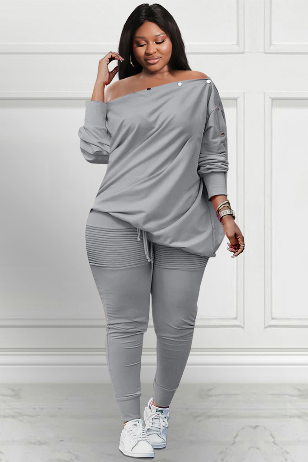 Plus Size Stylish Pant Sets for Women | Xpluswear