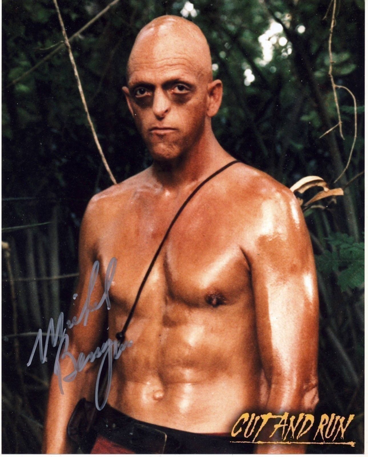 Michael Berryman Autograph CUT and RUN Signed 10x8 Photo Poster painting AFTAL [6515]