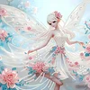Diamond Painting-DIY Crystal Rhinestone Flower Fairy