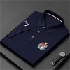Cotton Embroidered Crown Polo Short Sleeve