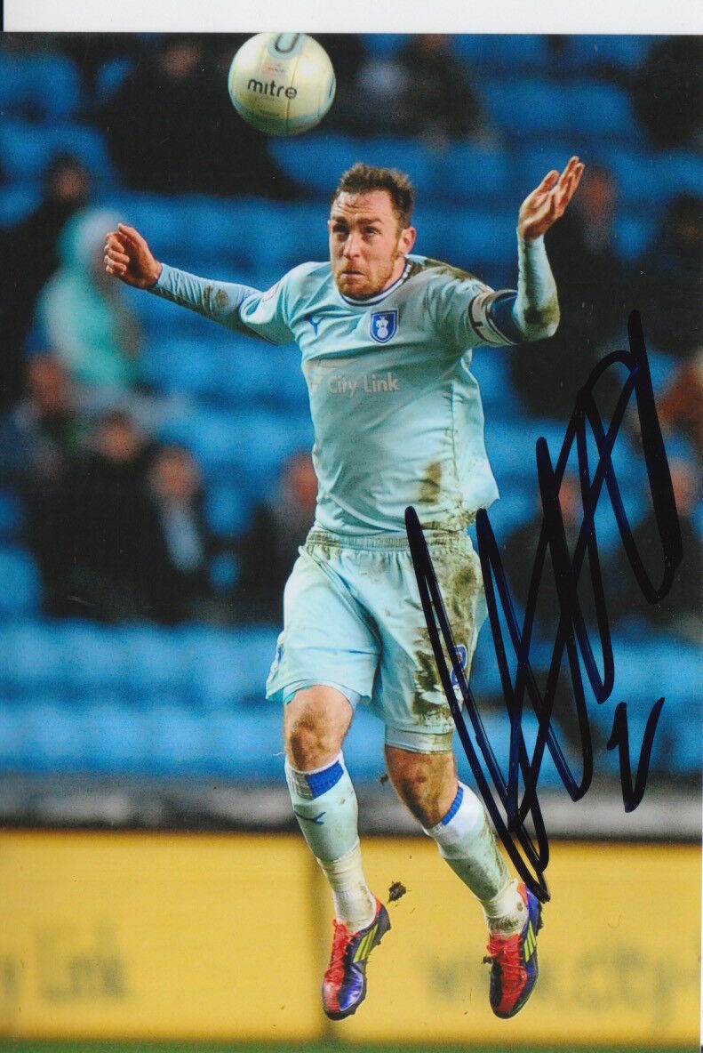 COVENTRY CITY HAND SIGNED RICHARD KEOGH 6X4 Photo Poster painting 5.