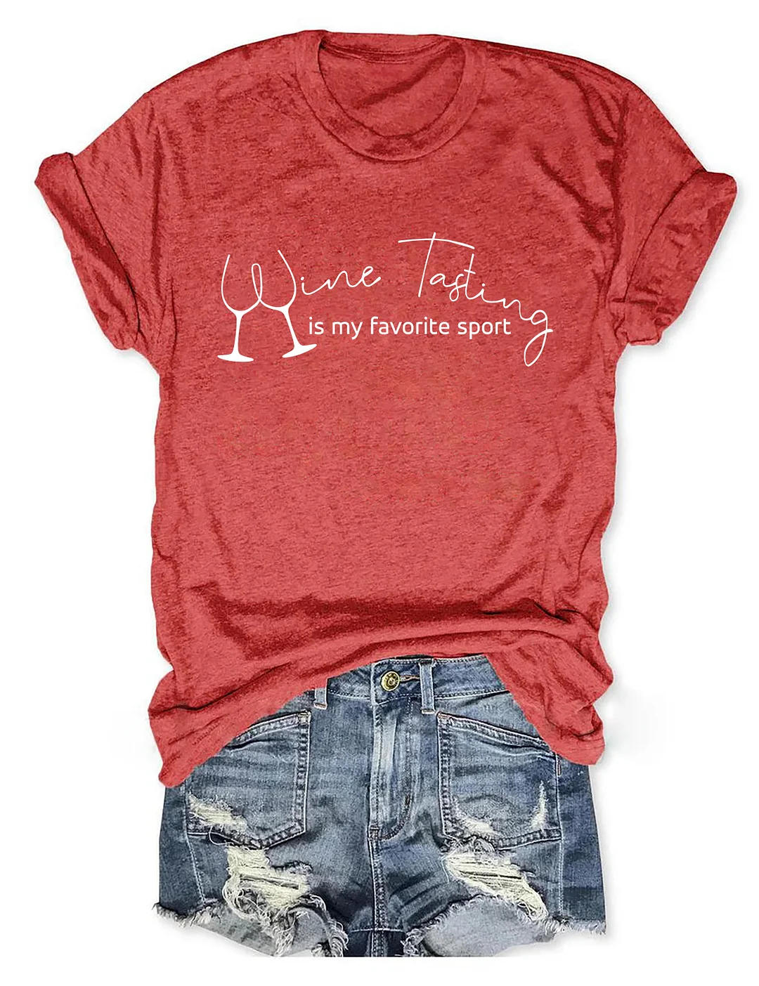 Wine Tasting Is My Favorite Sport T-shirt
