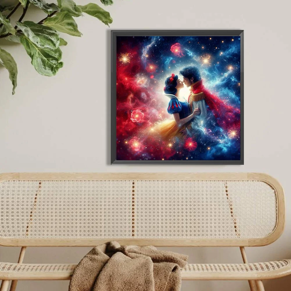 Diamond Painting - Full Round Drill - Snow White Prince(Canvas|40*40cm)