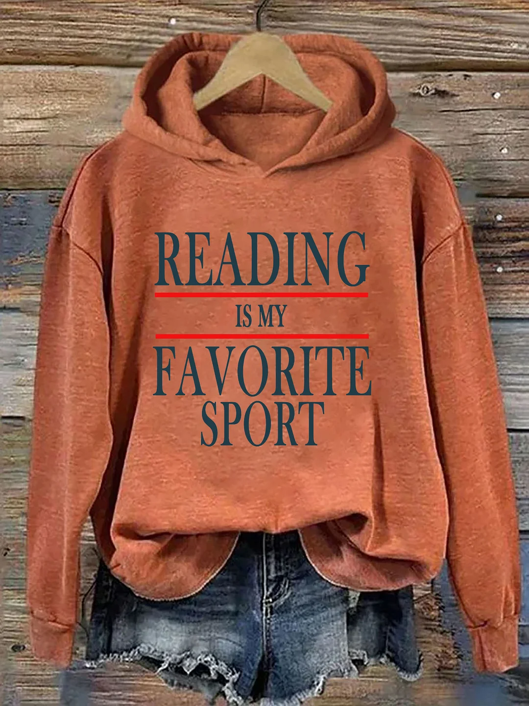 Eading Is My Favorite Sport Hoodie