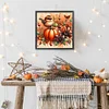 Diamond Painting-DIY Round Part AB Drill Pumpkin Bird(35*35CM)