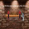 4 PCS Shovel Mount Metal Rubber Clamp Mounting Kit Axe Holder for Roof Rack