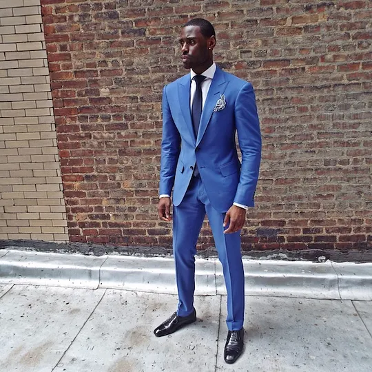 Daisda New Arirve 2 Pieces Royal Blue Mens Summer Wedding Suits With Peaked Lapel Daisda New Arirve 2 Pieces Royal Blue Mens Summer Wedding Suits With Peaked Lapel