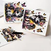 6pcs DIY Unicorn Diamond Painting Greeting Cards
