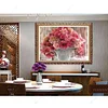 Diamond Painting-Partial Drill Rose Flowerpot
