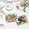 2pcs DIY Diamond Art Diamond Dot Card Pack Diamond Painting Coin Pouch (Sea Turtle)